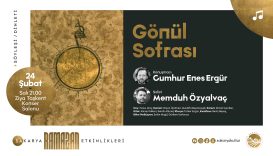 ‘Gönül Sofrası’ dinleti ve söyleşisi Ziya Taşkent’te