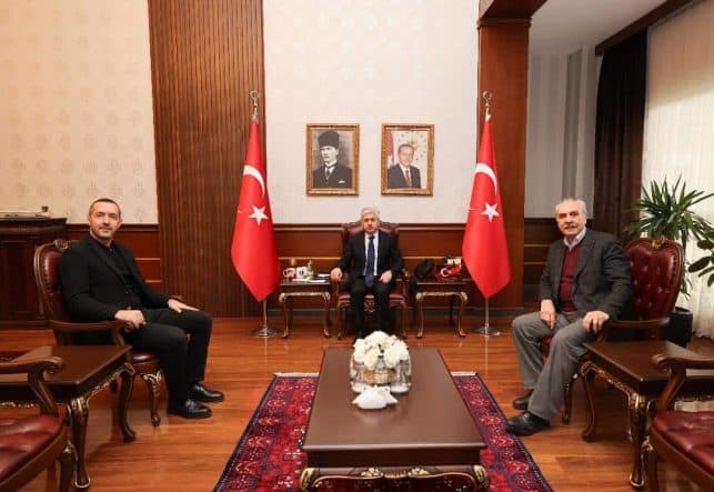 Türkiye'de basın merkezi yönetimi toplantısı.