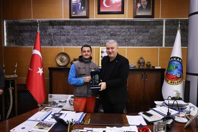 Serdivan Belediyesi Personelinden Örnek Davranışa Başkan Çelik’ten Teşekkür