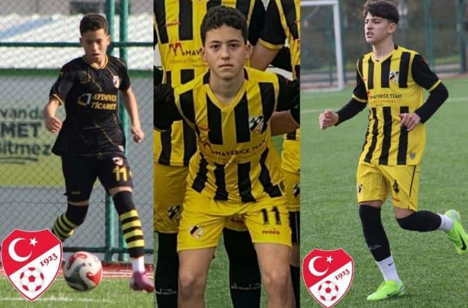 Genç Serdivanspor futbolcuları milli takım hazırlıklarında antrenman yapıyor.