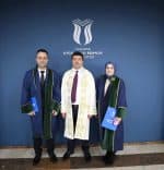 Dr. Halil Demir ve Dr. Yeliz Karadeniz’e Akademik Unvan Belgeleri Takdim Edildi