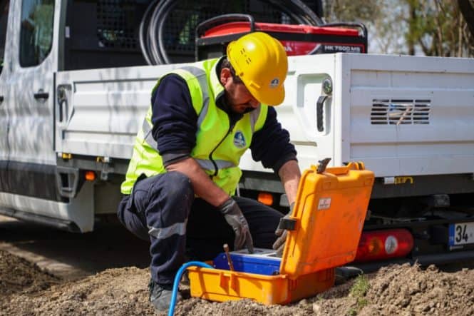 Kaynarca Osmanlı Mahallesi’nde 1400 Metrelik Su Hattı Yenileme Çalışmaları Sürüyor