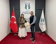 Heimerer College Dekanı Besarta Taganoviq Üniversitemizde Sağlık Bilimleri İçin İş Birliği Görüşmeleri Yaptı