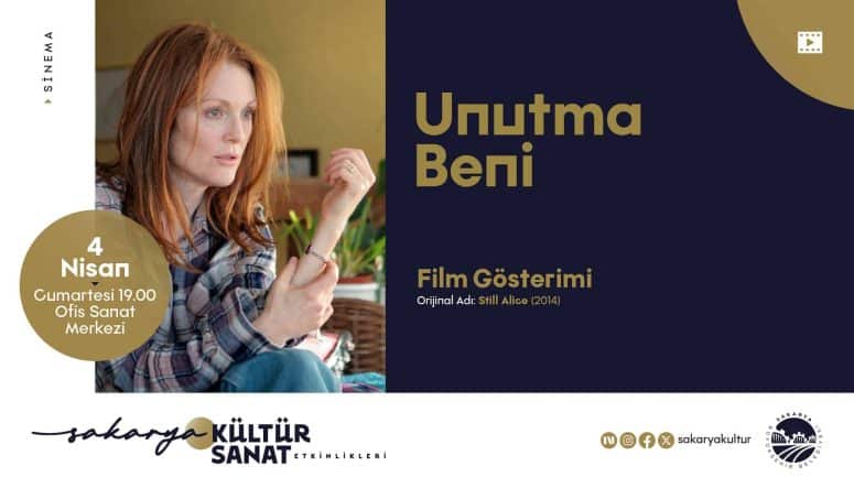 Büyükşehir Belediyesi Nisan Ayı Kültür Takvimini 'Unutma Beni' Filmiyle Açıyor