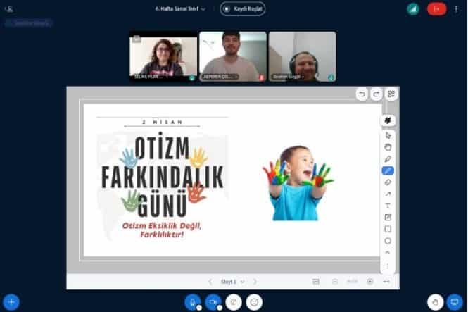 Sakarya'da Öğrenciler, Otizm Farkındalık Gününde Uzman Öğretmenle Eğitimde Buluştu