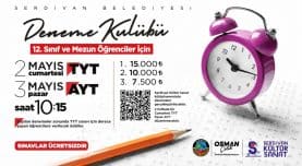 Serdivan Deneme Kulübü’nde Sınavlar Tamamlandı, Öğrencilere Destek Sürüyor